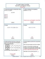 5th Grade Math Review OA Homework