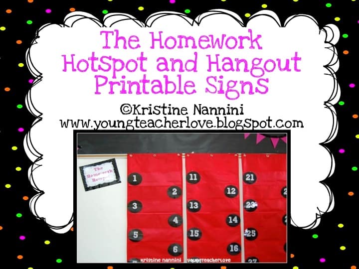 The Homework Hotspot – An Amazing Idea for Homework Management!