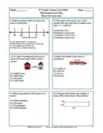 5th Grade Common Core Math Test Prep