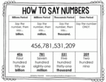 Building Number Sense Freebie