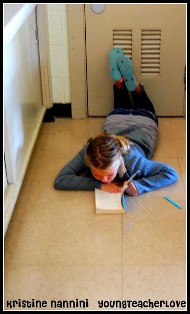 Student Reading - Young Teacher Love by Kristine Nannini