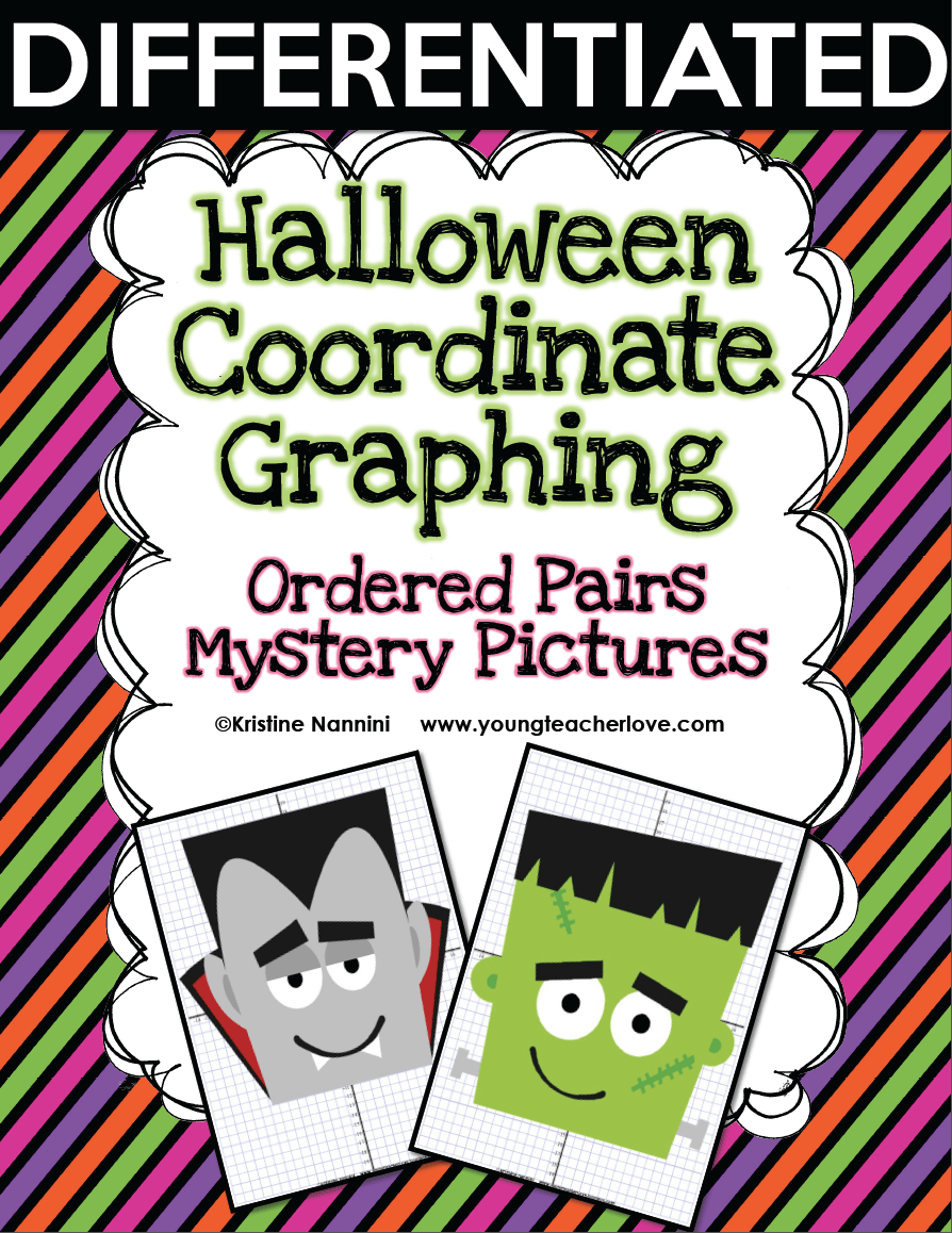 Halloween Coordinate Graph Mystery Pictures and a Photo Update!