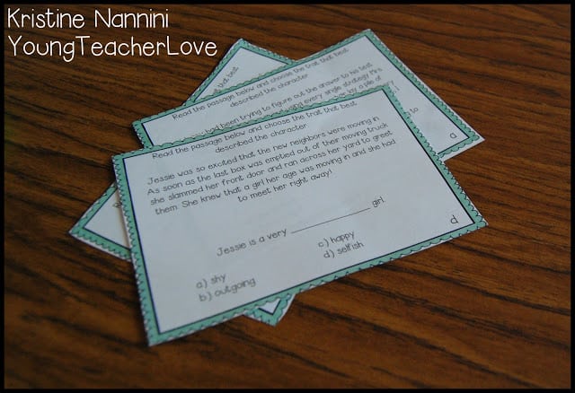 Character Study Part 2: Character Traits, Character Change, and More- Young Teacher Love by Kristine Nannini