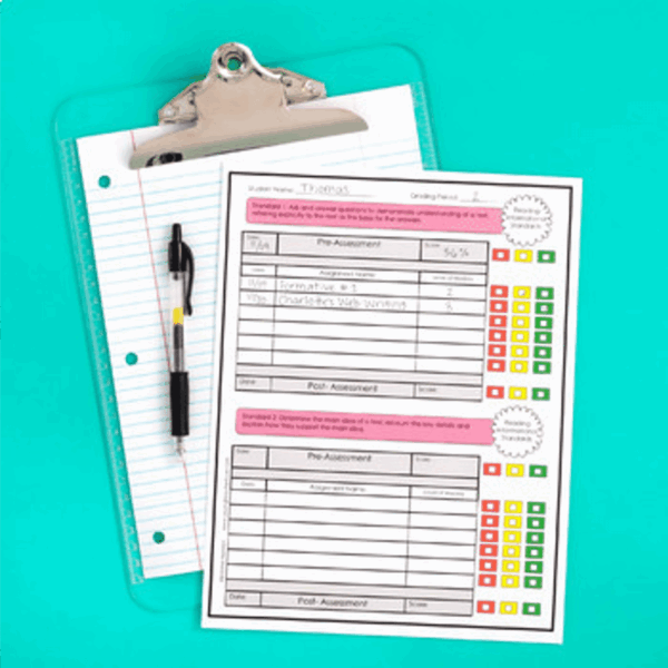 3rdTeacherbinder.png-2 3rd Grade Teacher Data Tracking Binder and Grade Book