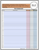 3rd Grade Teacher Data Tracking Binder and Grade Book