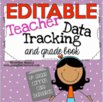 4th Grade Teacher Data Tracking Binder and Grade Book