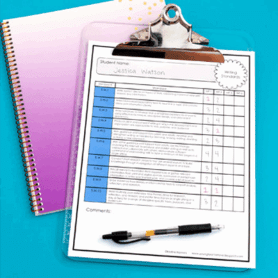 5th Grade Teacher Data Tracking Binder and Grade Book
