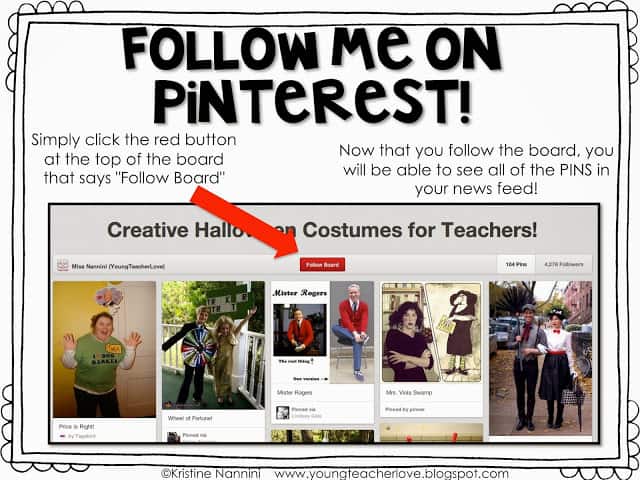 Awesome Costume Ideas for Teachers- Young Teacher Love by Kristine Nannini