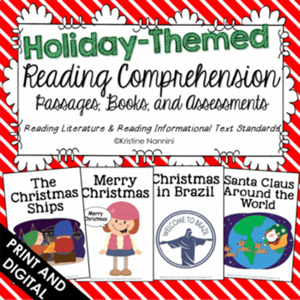 Holidays Around the World Christmas Reading Comprehension Passages