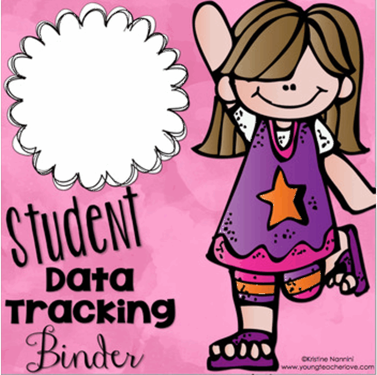Student Data Tracking Binder Covers and Binder Spines {Freebie!} - In ...