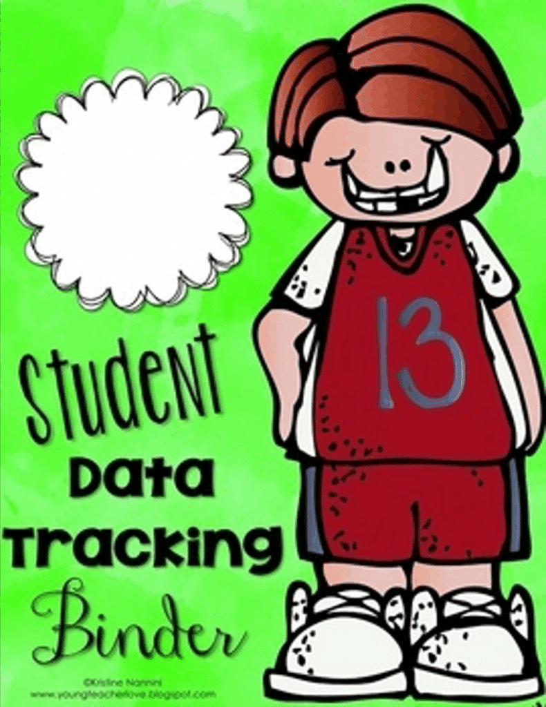 Student Data Tracking Binder Covers and Binder Spines {Freebie!} - In ...