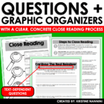 Differentiated Close Reading Passages Christmas Themed