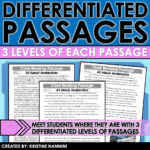Winter Differentiated Close Reading Passages