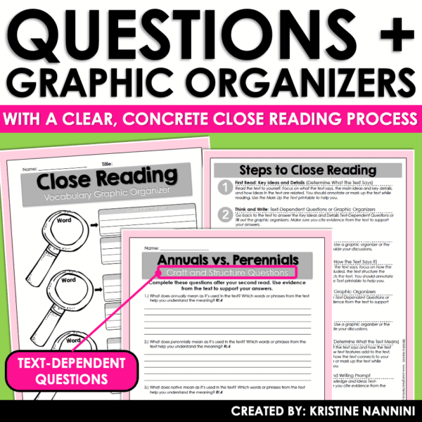 Slide11 Differentiated Close Reading Passages Spring