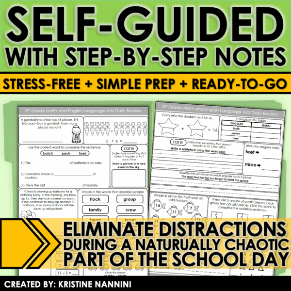 Slide10 3rd Grade Morning Work