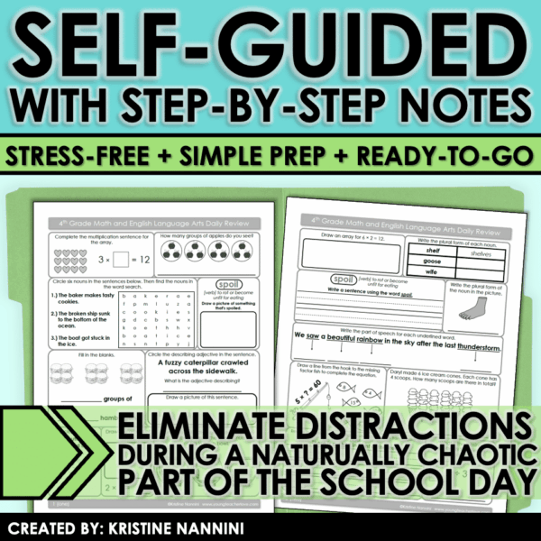 Slide6 4th Grade Morning Work