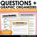 Fall and Halloween Differentiated Close Reading Passages