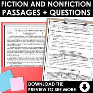 6th Grade ELA Assessments and Teaching Notes