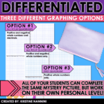 Coordinate Graphing Math Pictures Winter