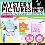 Coordinate Graphing Math Pictures BUNDLE