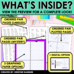 Coordinate Graphing Math Pictures BUNDLE