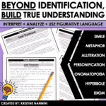 Fiction Differentiated Passages and Questions Figurative Language