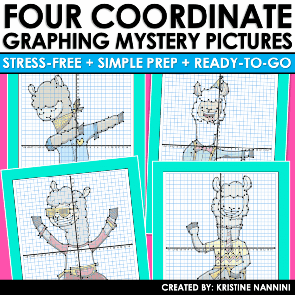 Slide35 Coordinate Graphing Math Pictures Dancing Llamas
