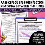 Fiction Differentiated Passages and Questions Making Inferences