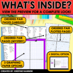 Coordinate Graphing Math Pictures Sloth