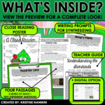 Plants Differentiated Close Reading Passages