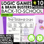 Back to School Logic Games