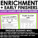 Back to School Logic Games