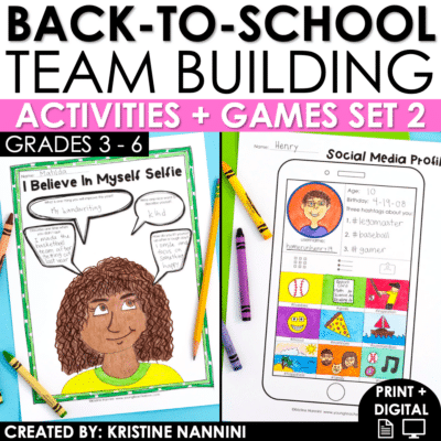 Back to School Team Building Activities