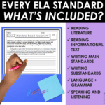 5th Grade ELA Assessments and Teaching Notes Supplemental Curriculum