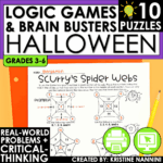 Halloween Logic Puzzles and Brain Busters