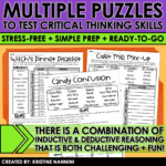 Halloween Logic Puzzles and Brain Busters