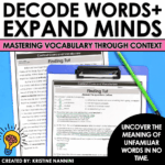 Differentiated Nonfiction Reading Passages and Questions Context Clues and Vocabulary