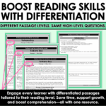 Differentiated Passages and Questions Firsthand and Secondhand Accounts