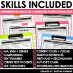 Nonfiction Reading Comprehension Passages