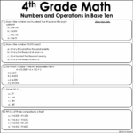4th Grade Math Automatic Grading