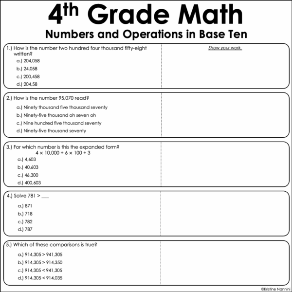 Slide1 4th Grade Math Automatic Grading