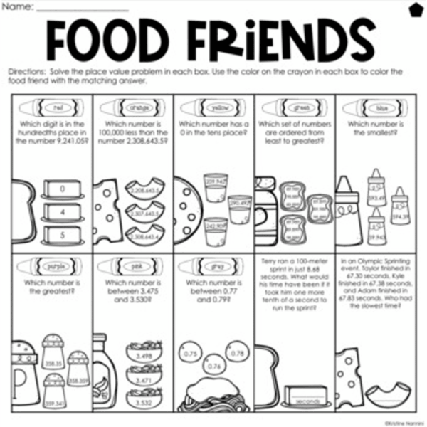FoodFriendsPrint.png-2 Printable Place Value Practice