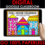 digital subtracting fractions activity