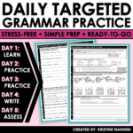 Grammar Skill of the Week 3rd, 4th, 5th, 6th grade