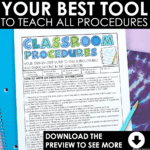 Classroom Procedures Back to School Step by step guide