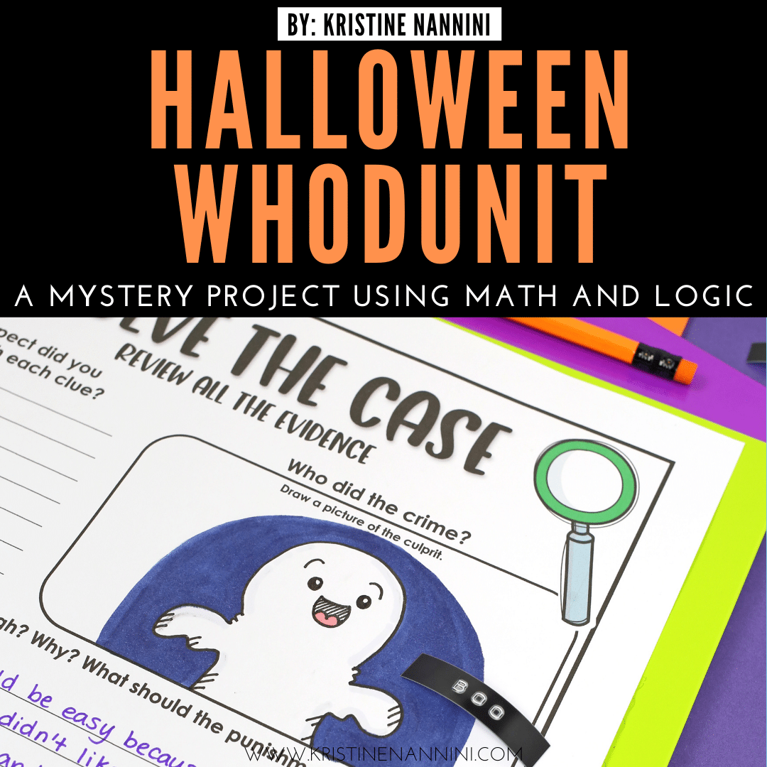 Halloween Whodunit Math Project