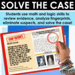 Winter Whodunit Math and Logic Mystery Project