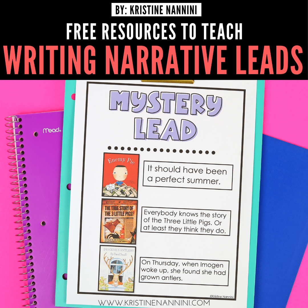 Writing Narrative Leads that Hook Readers