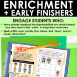 End of the Year Early Finishers + Enrichment Logic and Math Puzzles Whodunit