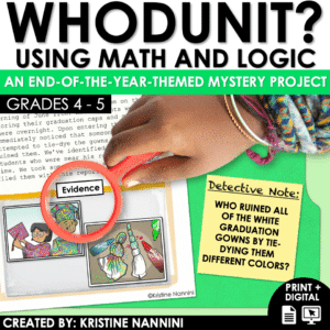 End of Year Math and Logic Activity Puzzles Early Finishers